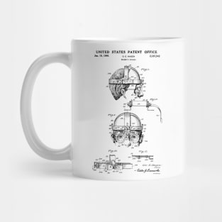 Welding Goggles Patent Black Mug